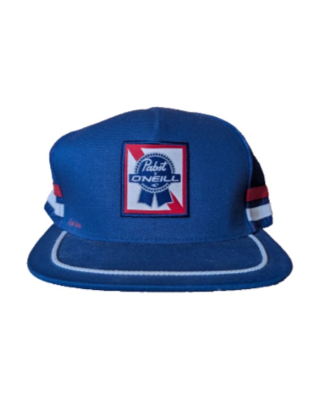 Pabst Blue Ribbon Oneill Snapback Hat Cap Adult Adjustable Blue Logo Beer Mens